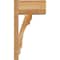 Ekena Millwork Olympic Block Rough Sawn Outlooker, Western Red Cedar, 8"W x 14"D x 26"H OUT08X14X26OLY05RWR - alternate 4